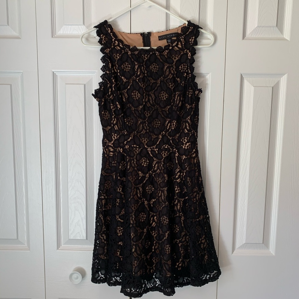 Black Lace Dress